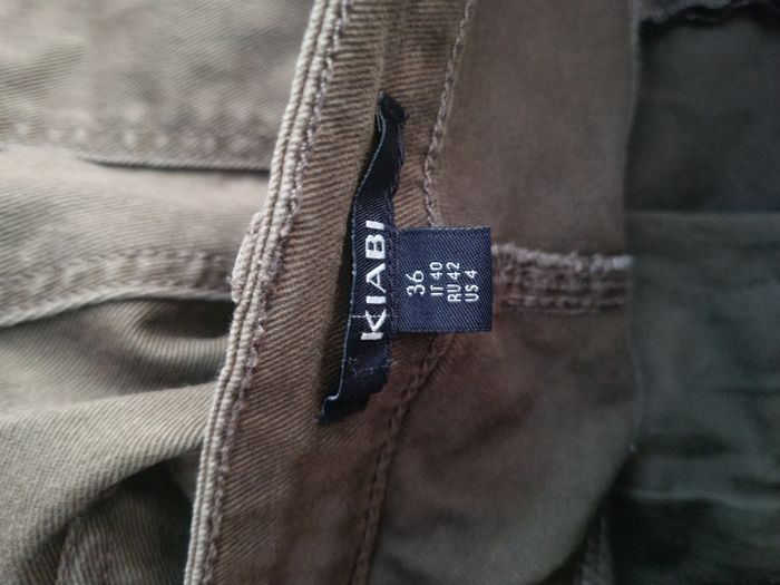 Short taille haute kaki 36 - photo numéro 3