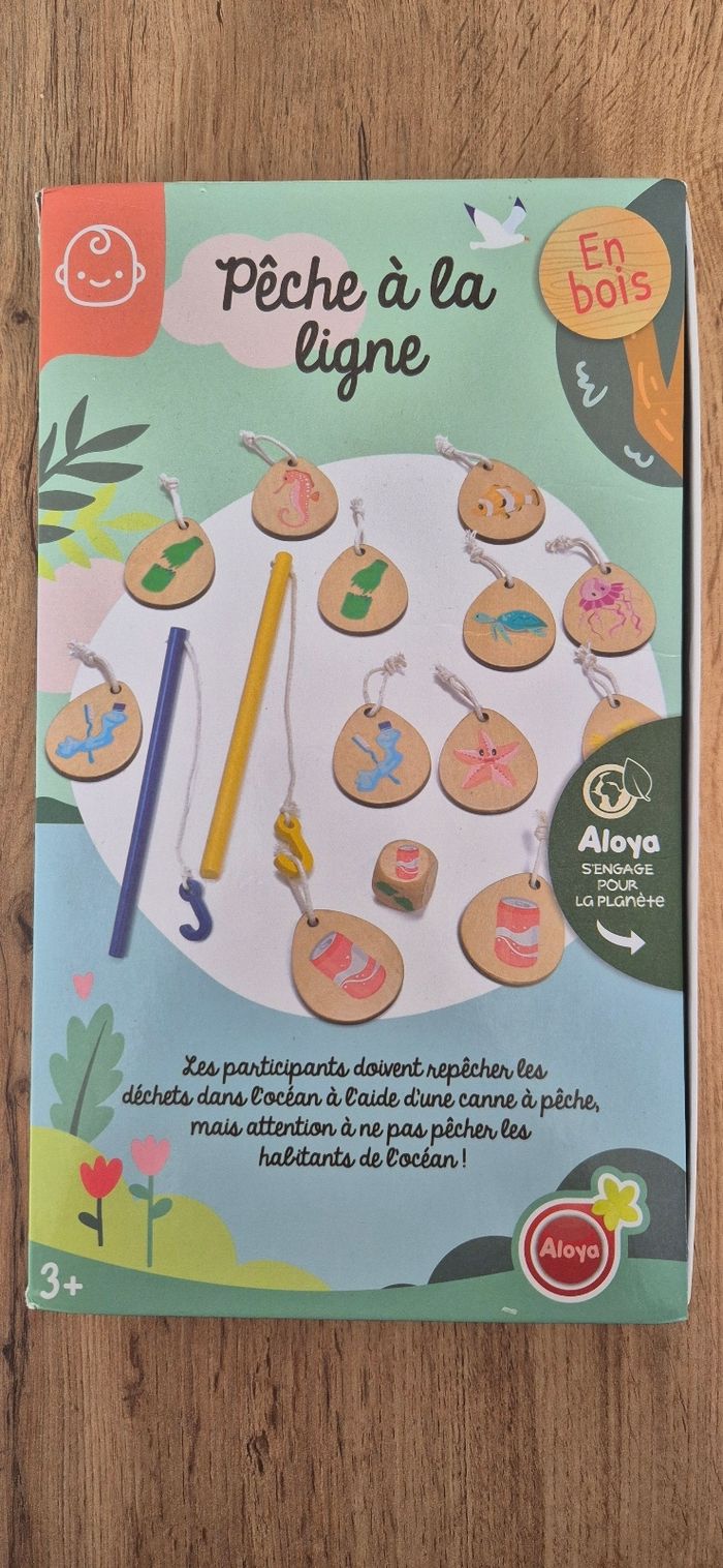 Jeux pêche à la ligne aloya