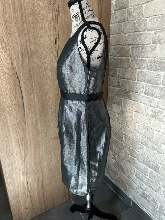 Robe de soirée brillante taille L - photo numéro 3