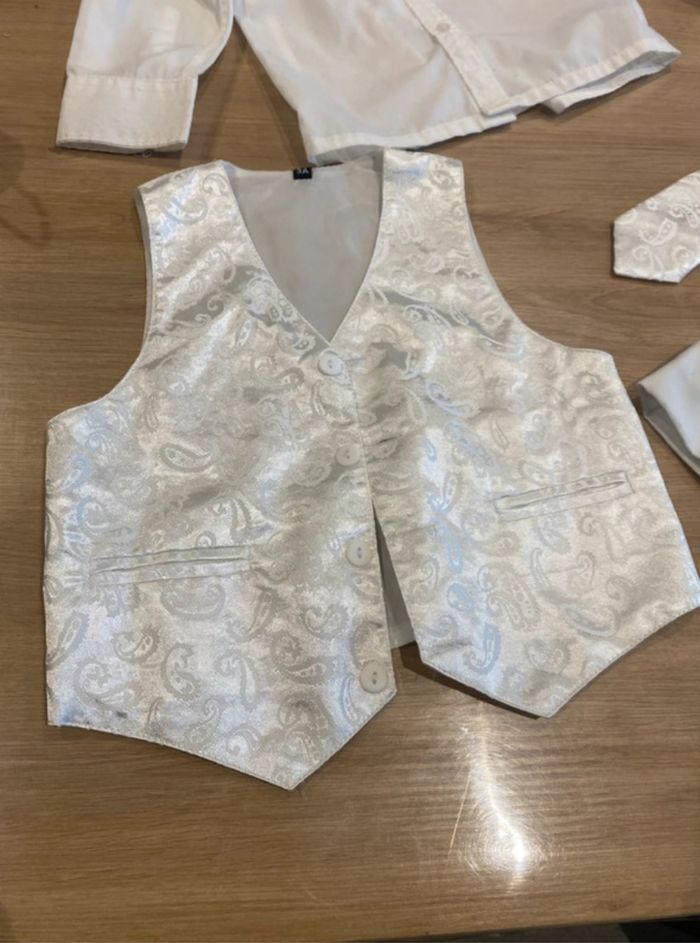 Costume smoking blanc 3 ans - photo numéro 2