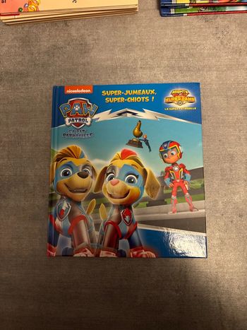 Livre Pat’Patrouille, super jumeaux, super chiot