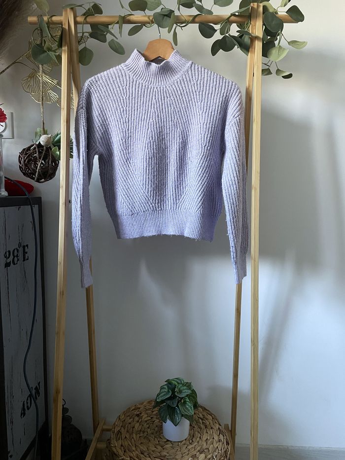 Pull mauve Kiabi XXS/32