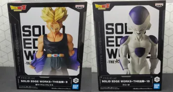 Lot de 2 figurines Dragon Ball Z Solid Edge Works Banpresto Bandai