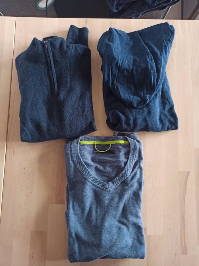 Lot 3 pulls taille S