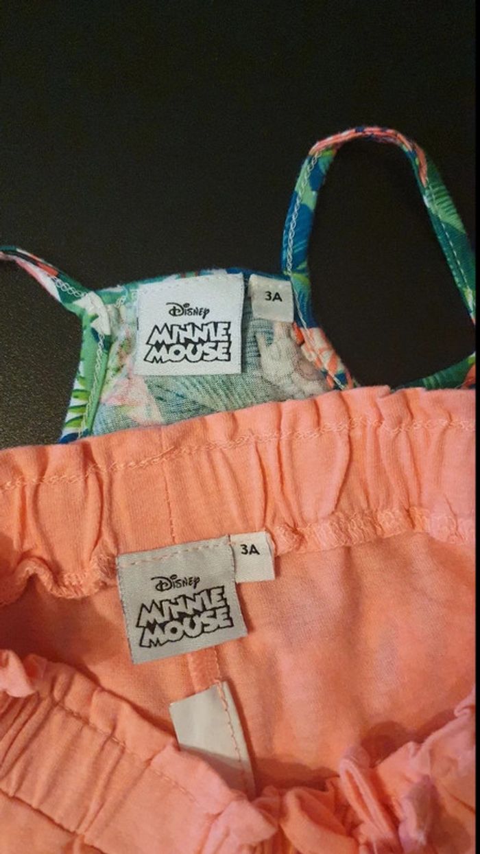 Ensemble débardeur et short 3 ans - photo numéro 3