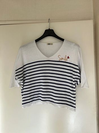 Pull marinière