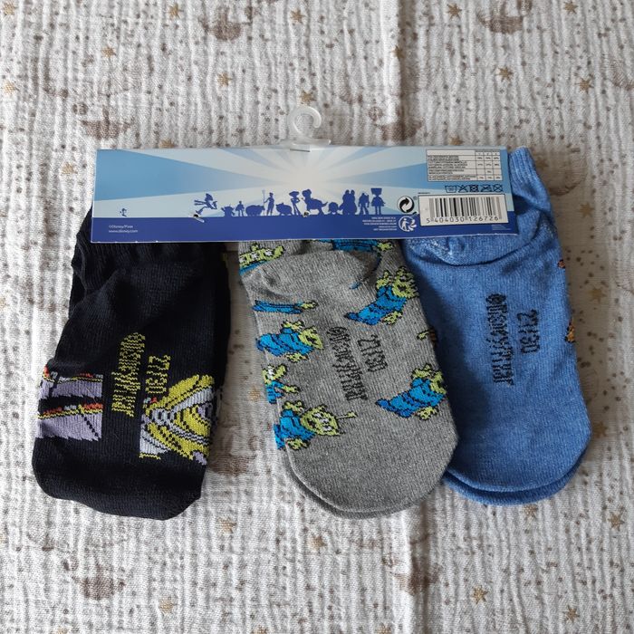 3 paires de soquettes Toy Story taille 27-30 - photo numéro 3