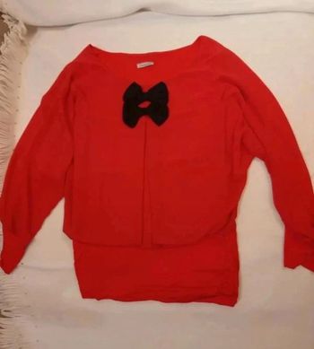 Blouse rouge vif
