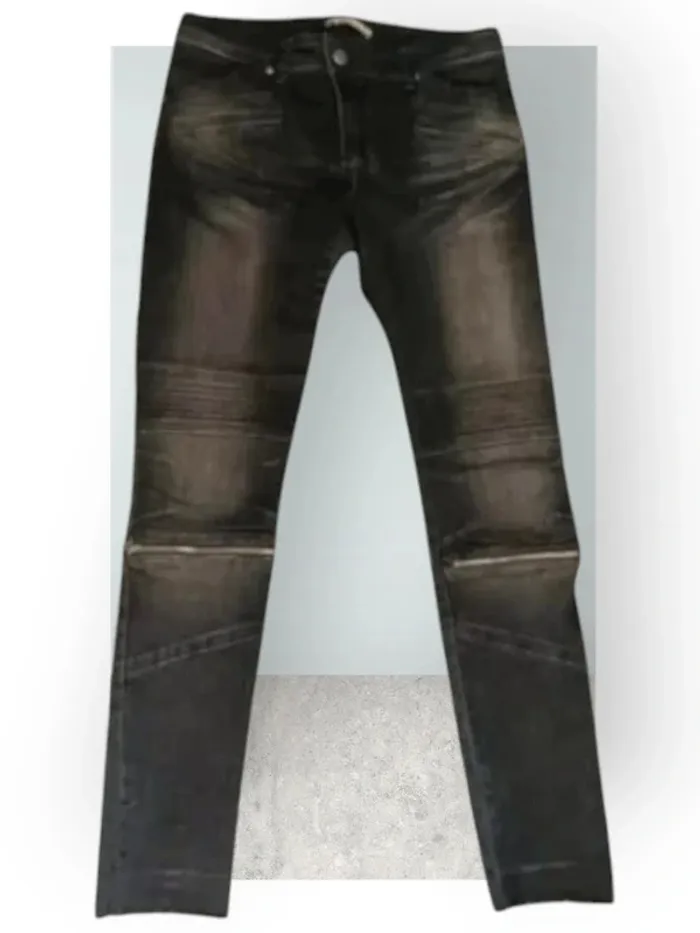Jean Place Du Jour , coupe skinny ,taille mi-haute ,texture stretch - photo numéro 7