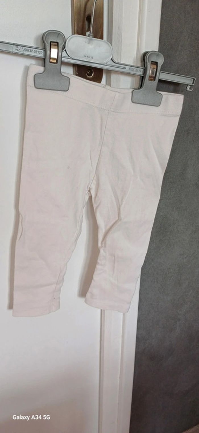 Blouse à pois legging 18 mois - photo numéro 2