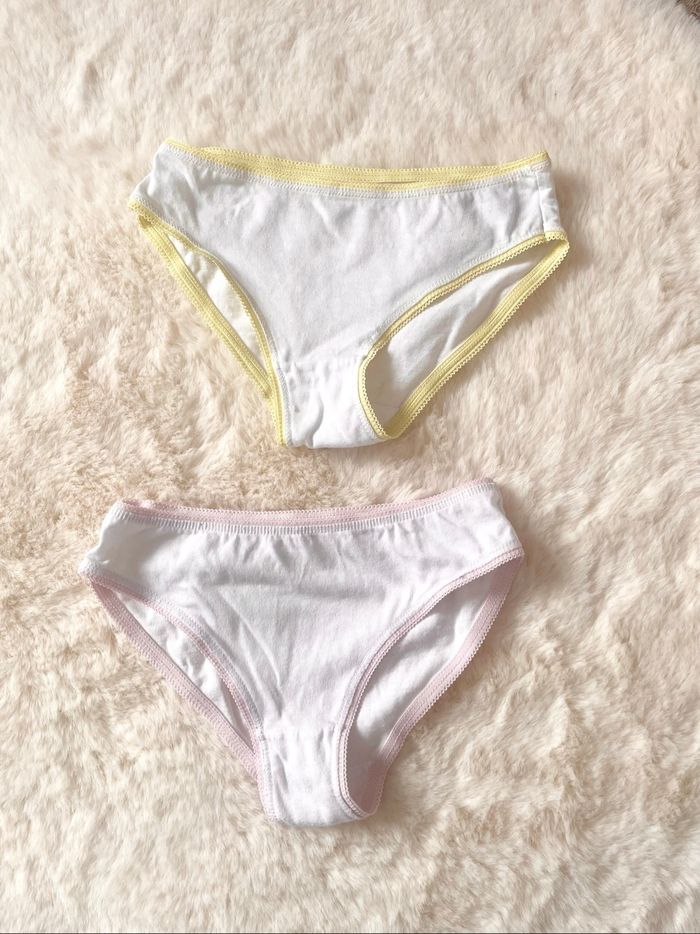 Lot de 8 slips fille 4-5 ans - photo numéro 2