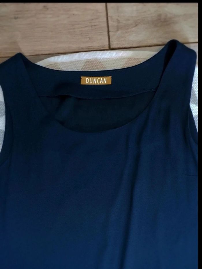 Robe chasuble - Bleu Marine - Duncan - IT 46 = FR 42 - Excellent État - photo numéro 8