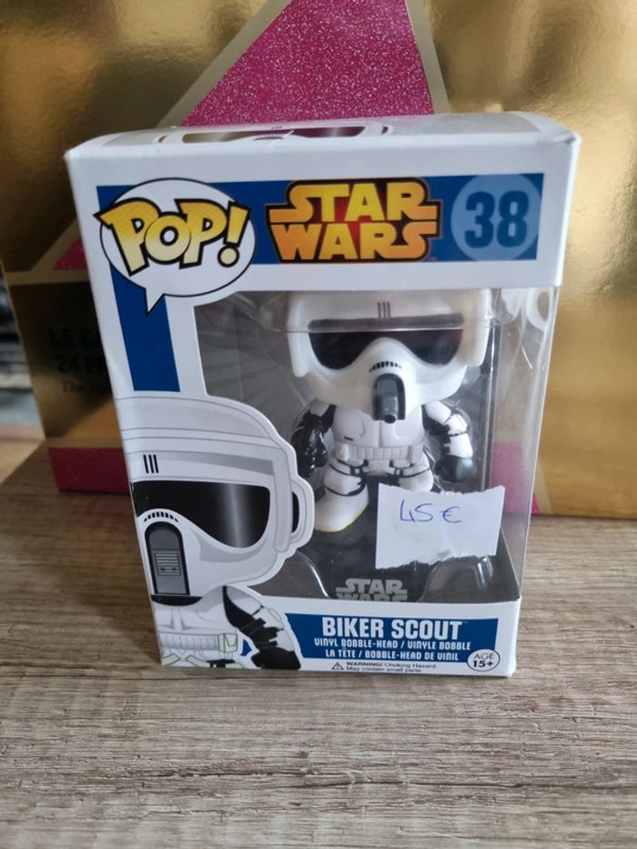 Pop Star Wars 38 Biker Scout