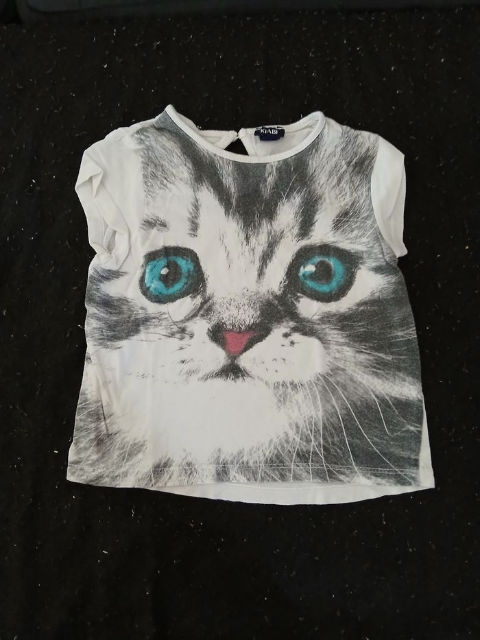 Lot de 5 t- shirt manches courtes 18 mois fille - photo numéro 5