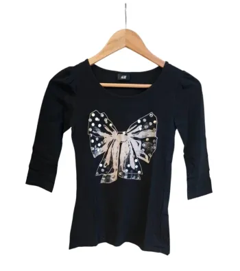 T-shirt manches 3/4 H&M taille S / 36