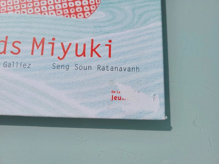 Livre grand format : Attends Miyuki, De la martinière jeunesse - photo numéro 3