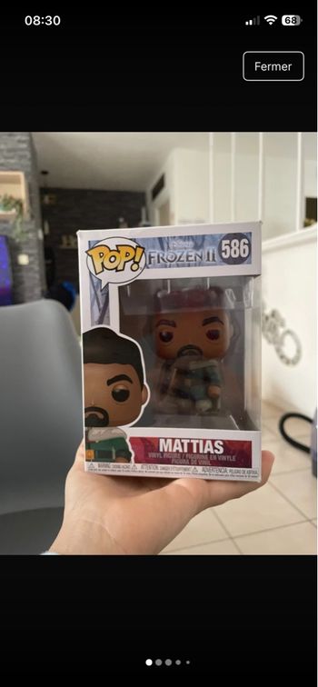 Pop 586 Mattias reine des neiges