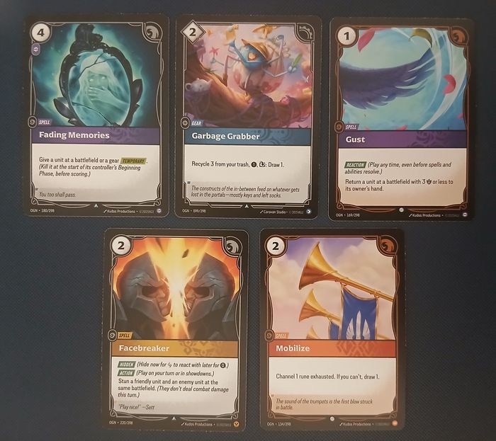 ✨RIFTBOUND Lot cartes Origins – RARE FOIL - 1ère édition OGN✨ - photo numéro 3