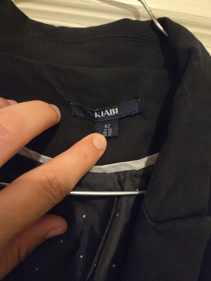 Blazer femme noir kiabi 42 - photo numéro 7