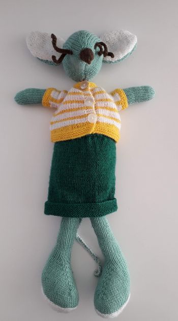 Doudou souris handmade