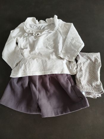 Short , tee shirt et legging