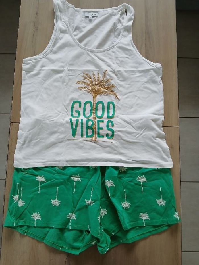 Pyjama short La Halle taille L
