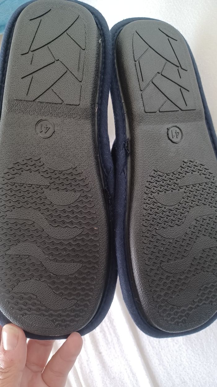 Chausson harry Potter 41 neuf avec étiquette 🏷 tissu bleu - photo numéro 6