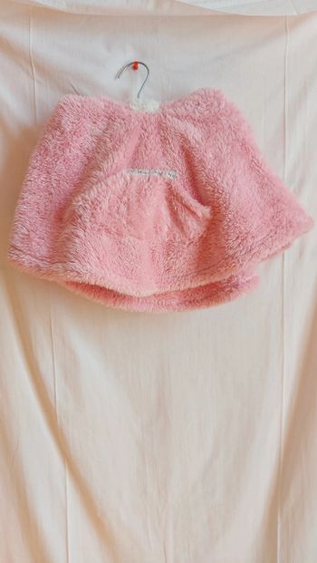 Poncho polaire- à capuche fille taille 4 ans
