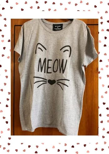 T-shirt gris 40 Meow De Paris & Five. Paris