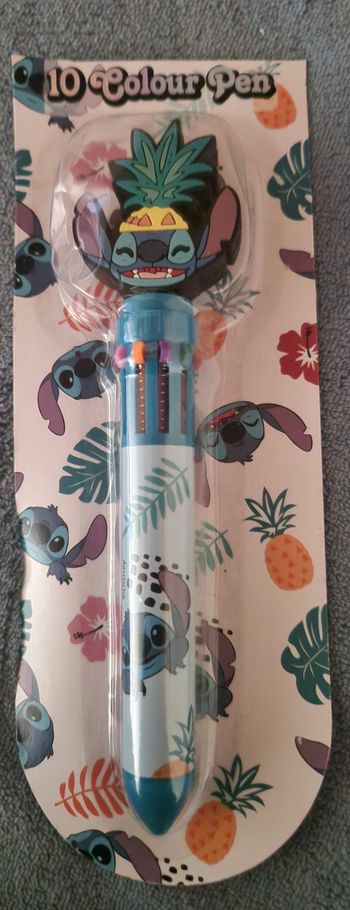 Stylo 10 couleurs Stitch