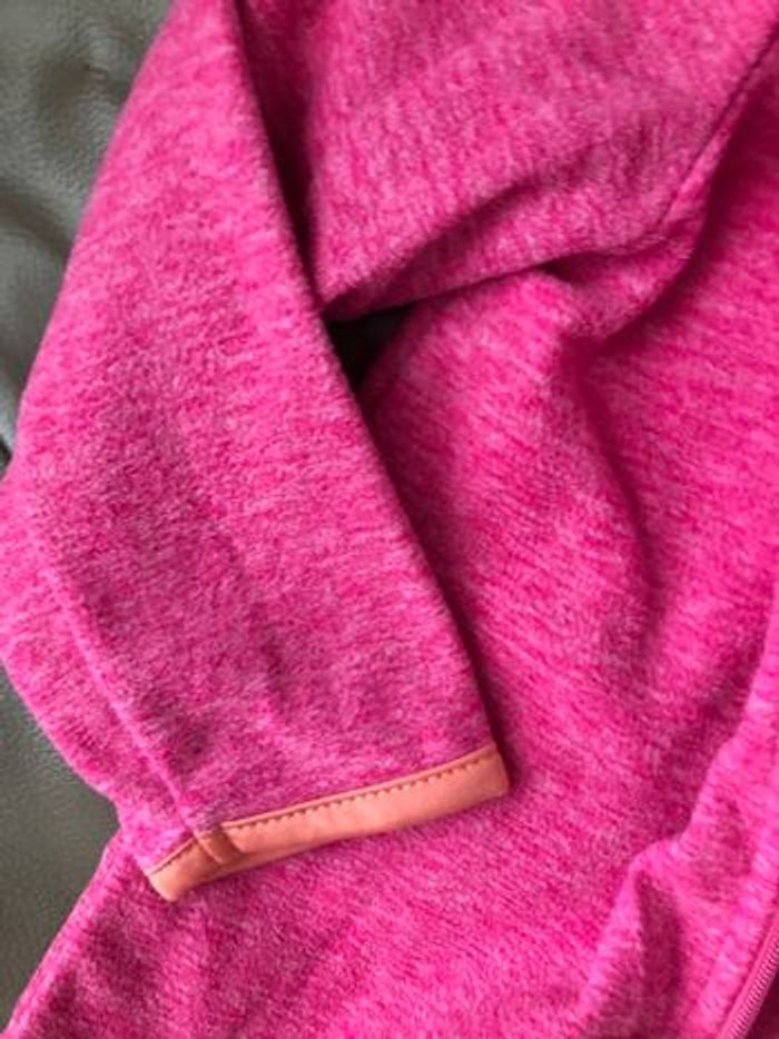 Veste  gilet polaire fushia fille Tissaia - photo numéro 5