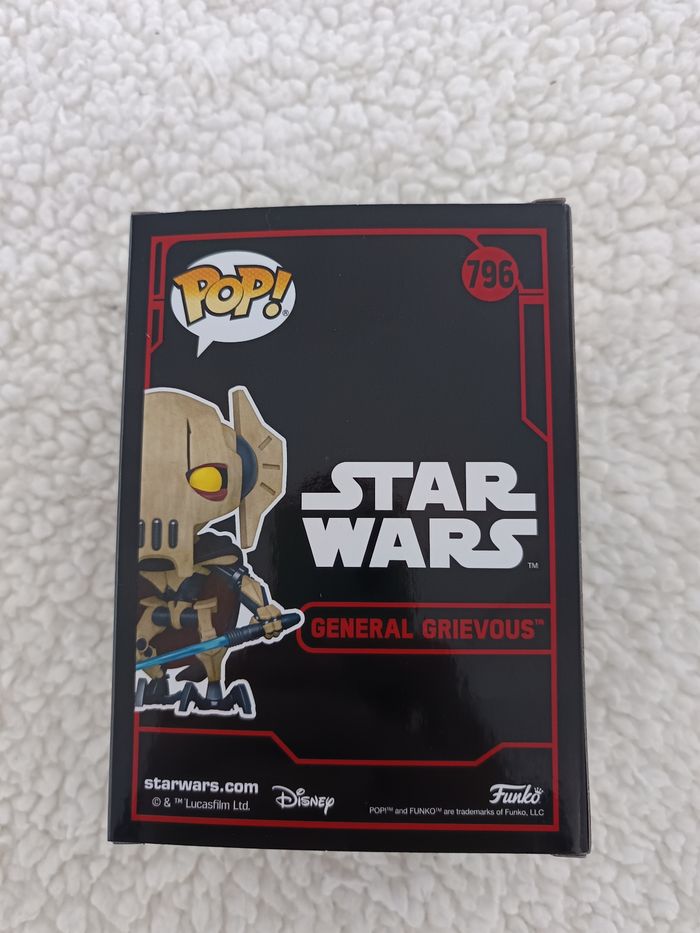 Funko Pop Général Grievous 796 Limited Édition Supreme