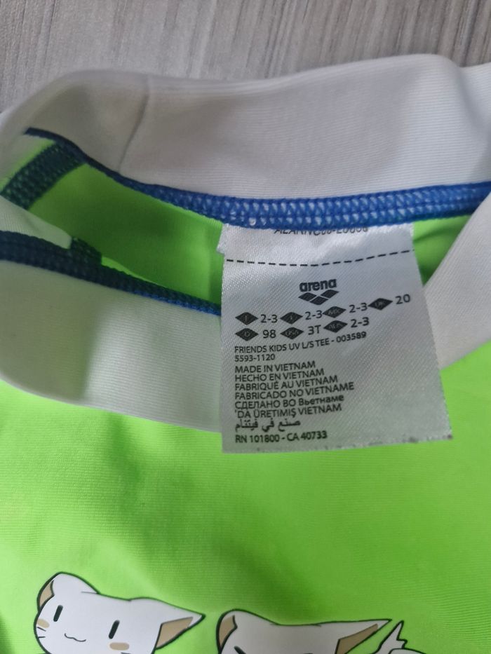 Lot été taille 24 mois Tee-shirt anti-uv et maillot - photo numéro 5