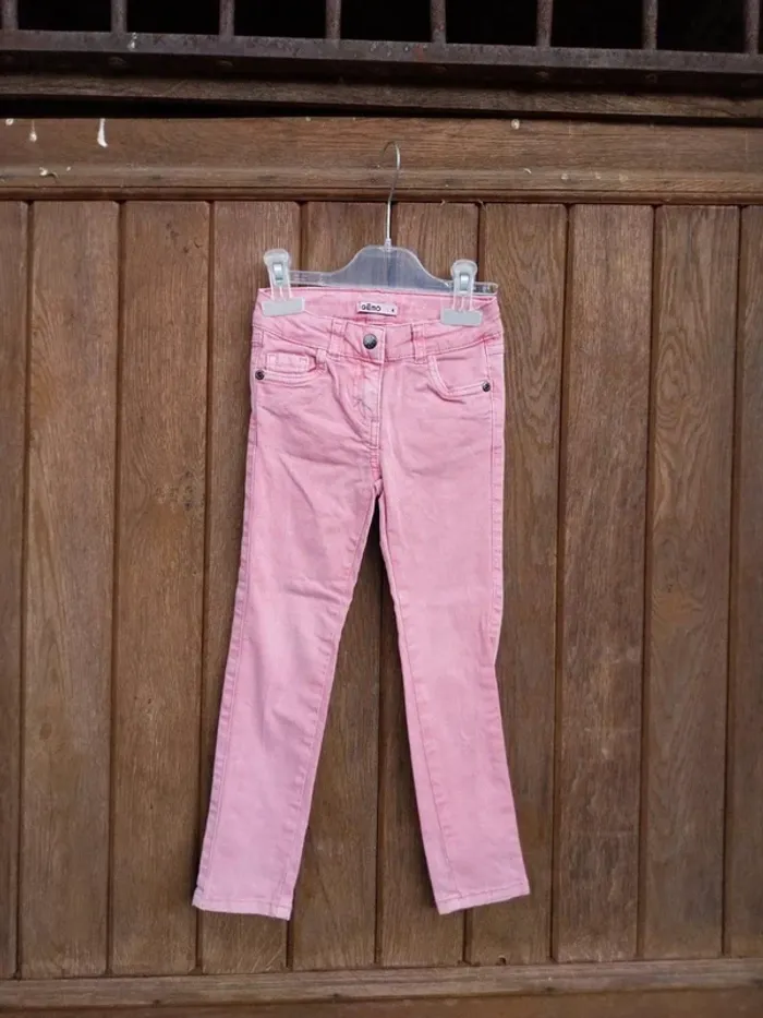 Pantalon rose fille 4ans Gémo