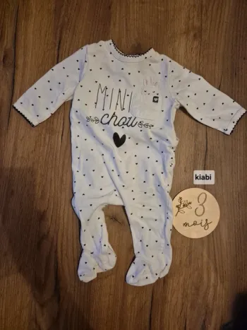 Pyjamas été fille 3 mois