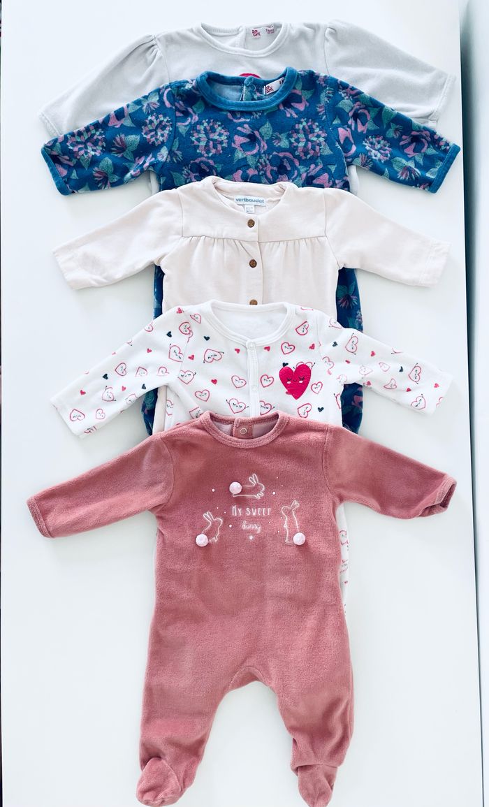 Lot de 5 pyjamas - photo numéro 2