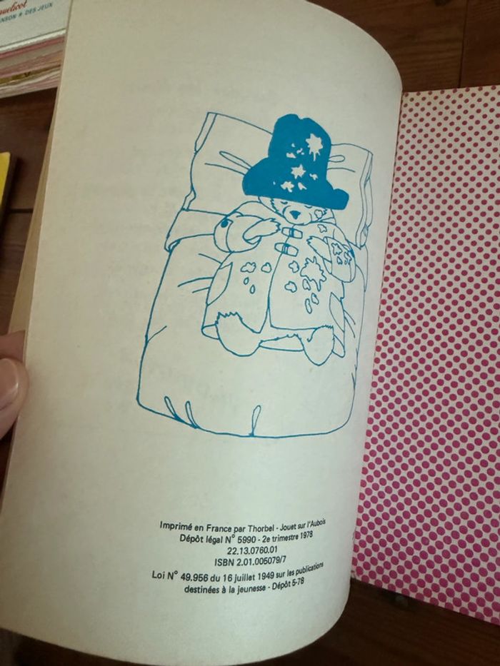 Livre ancien vintage l’Ours Paddington au golf Gentil Coquelicot Hachette Michael Bond - photo numéro 5