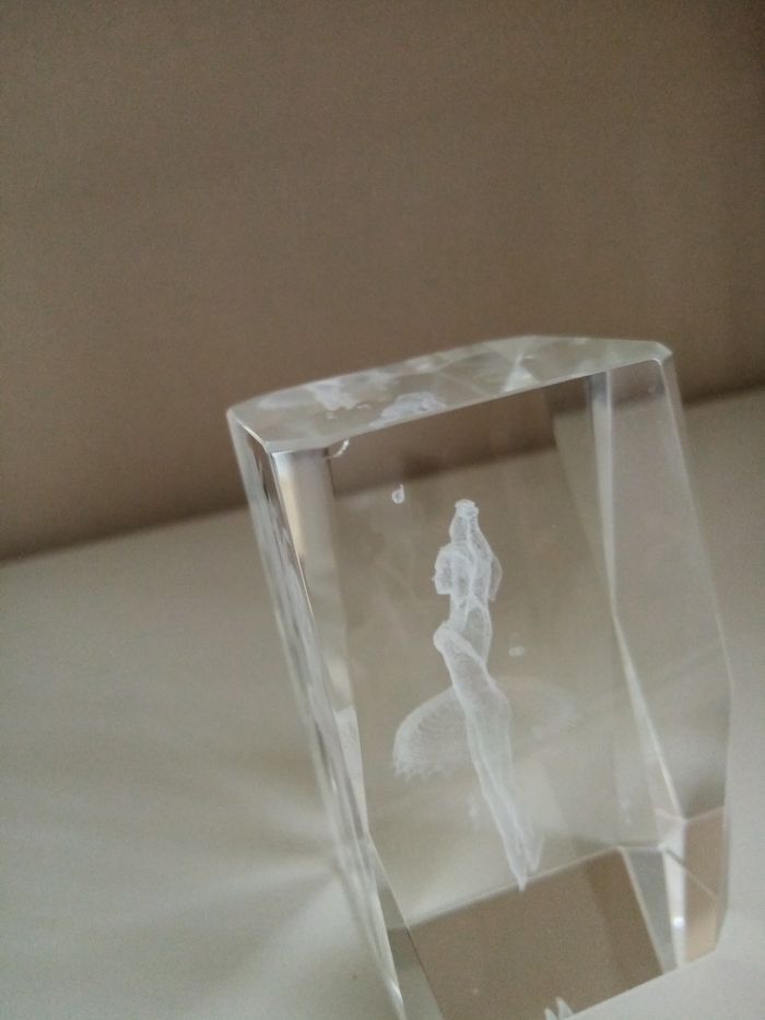 Figurine relief danseuse en 3D - photo numéro 10