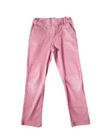 Pantalon taille 9 ans rouge orange