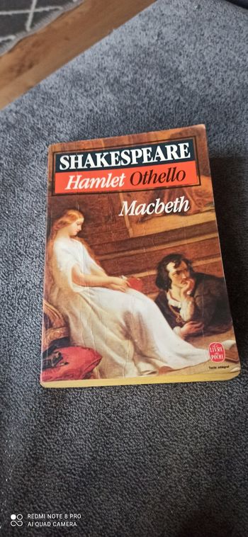 Livre Shakespeare