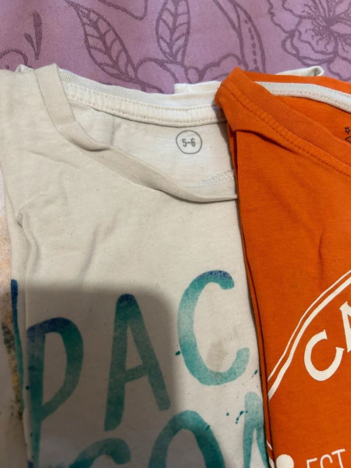 Lot 14 t shirts manches courtes 6 ans - photo numéro 7