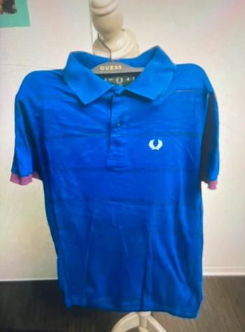 Polo Fred Perry Bleu Rayé - Taille S 🏆