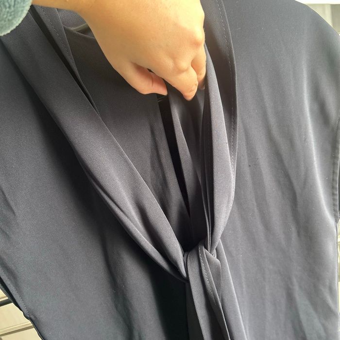 Robe  chic Mango taille xs bleu marine - photo numéro 2
