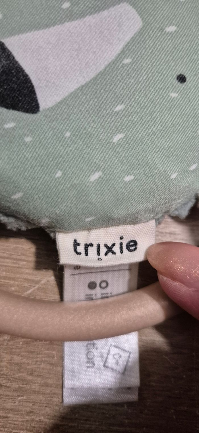 Hochet rond en bois ours polaire - photo numéro 4