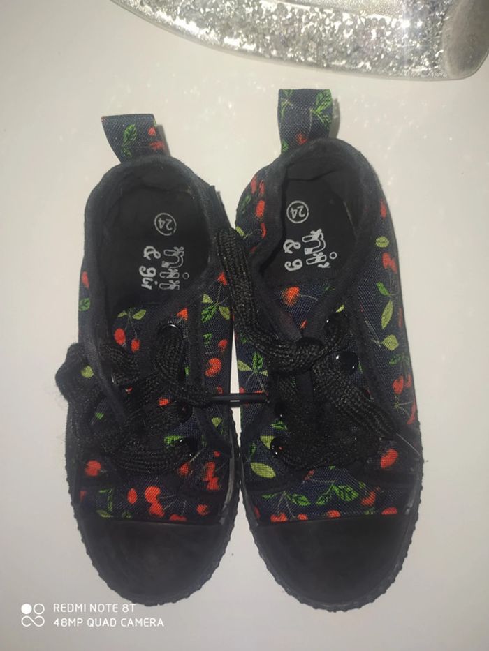 Tennis cerise fille - photo numéro 4