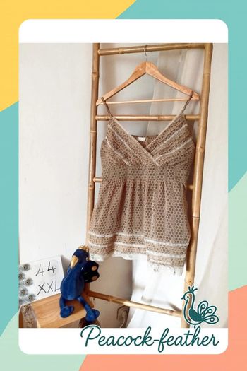 Débardeur jacqueline Riu beige 44/46