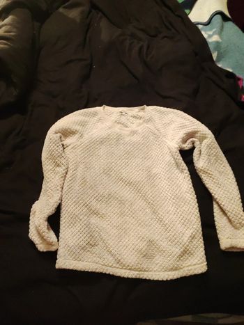 Pull blanc cassé taille L