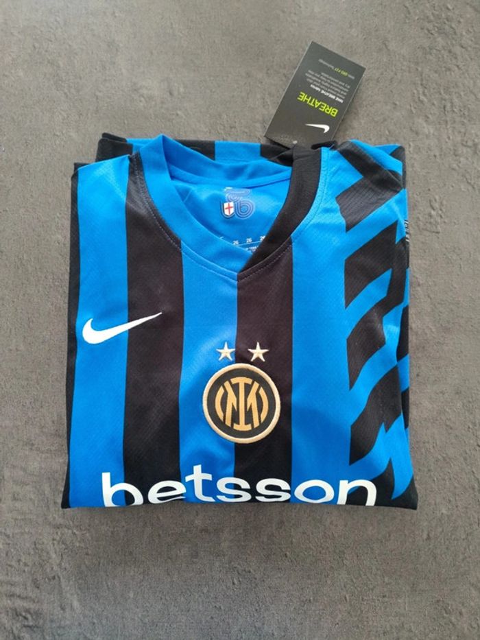 Tenue football inter Milan bleu noir t.26 - photo numéro 4