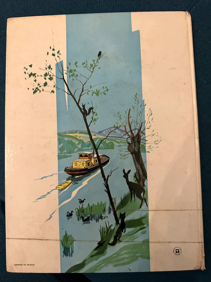 1966 Grands albums Hachette Fanfan et sa péniche livre bd ancien vintage - photo numéro 2