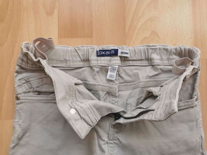 JEAN SKINNY OKAIDI GARCON 10 ANS - photo numéro 2